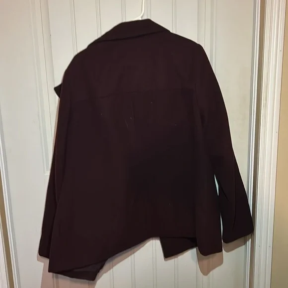 Maroon coat - Picture 3 of 3